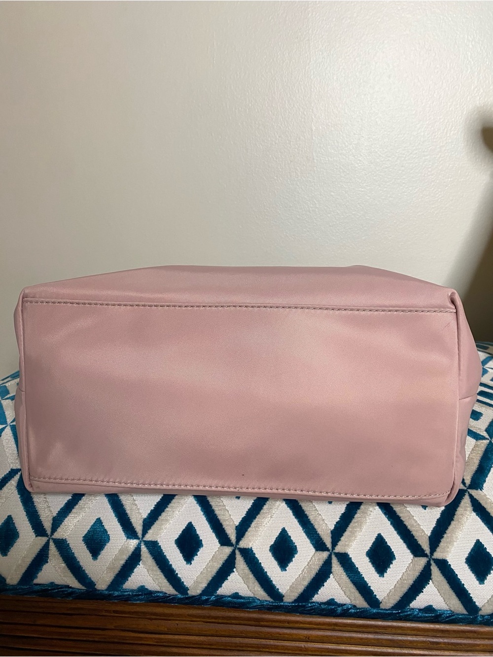 Kate Spade New York Watson Lane Maya Nylon Large Tote in Madison Rouge Pink - Picture 6 of 9